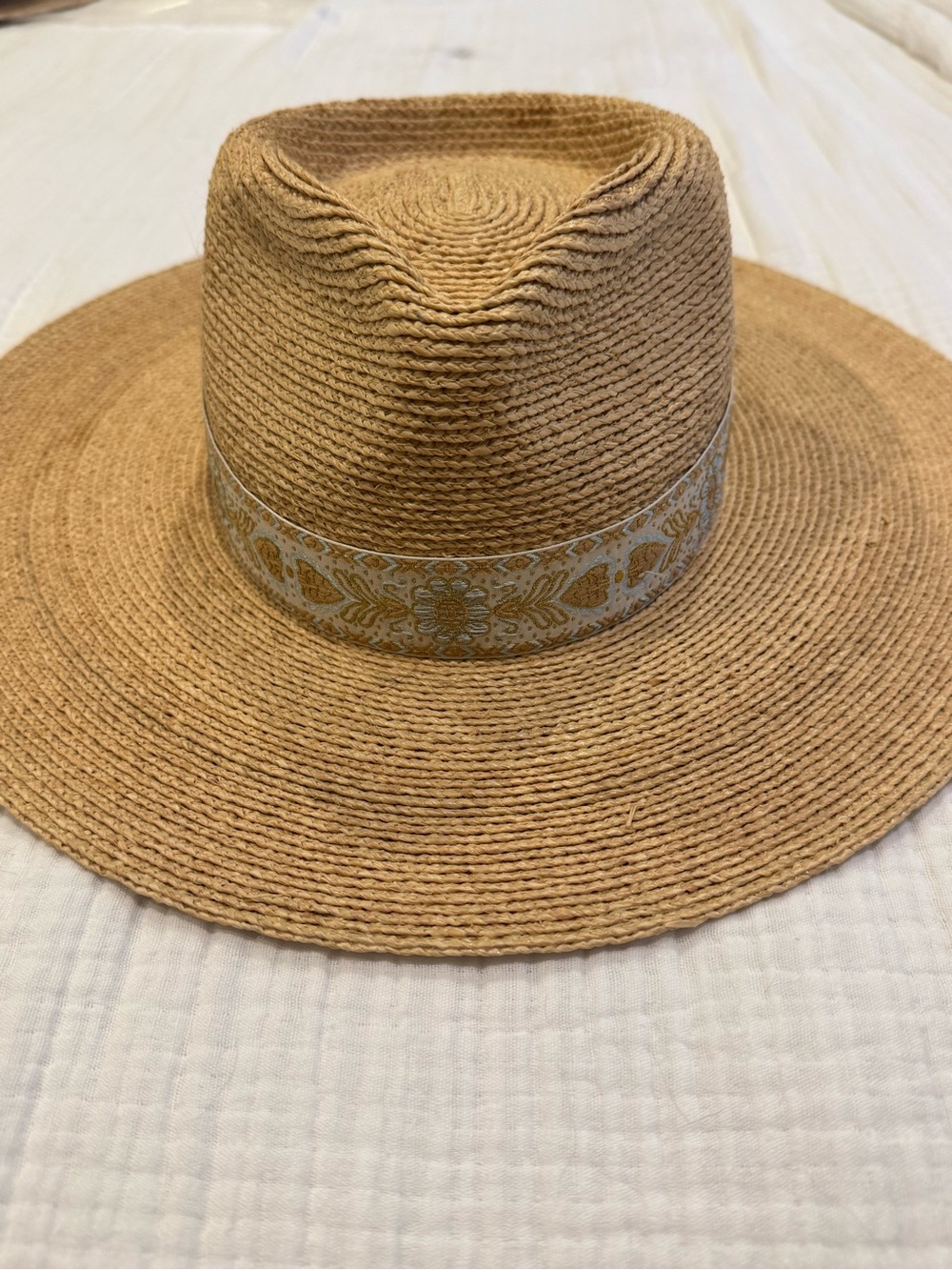 LACK OF COLOR, Indio Jacquard-Band Straw Hat - Picture 2 of 4